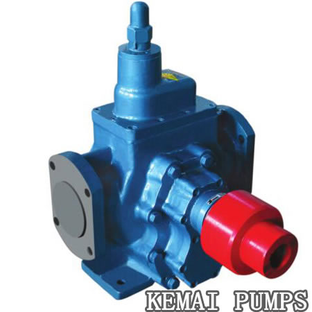 Hot oil gear pump
