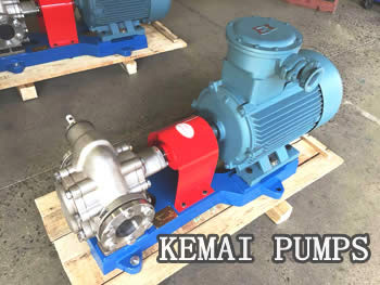 KCB stainless steel gear pump